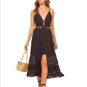 Reformation Lace Midi Dress